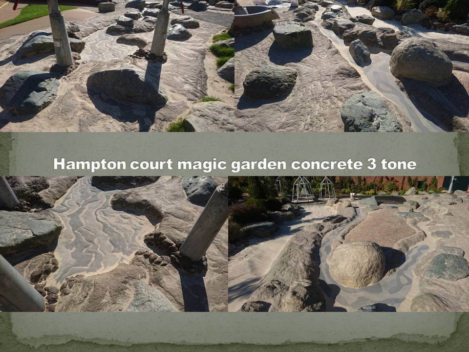 Hampton court magic garden concrete 3 tone CSH